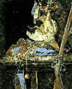 Aelst, Willem van stilleben med jaktredskap Sweden oil painting reproduction
